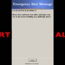 Blaser Emergency Alert Messaging System screenshot