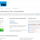 SelectPdf Html To Pdf Converter for .NET screenshot