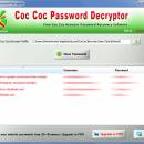 CocCoc Password Decryptor screenshot
