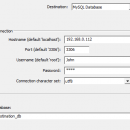 Access to MySQL screenshot