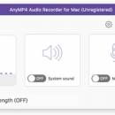 AnyMP4 Audio Recorder for Mac screenshot