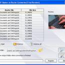 Raster to Vector Converter screenshot