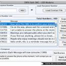 Mac Bulk SMS Software for Modem screenshot