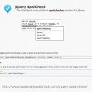 jQuery Spell Check screenshot