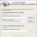 PST to vCard Conversion screenshot