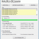 EML PDF Tool screenshot