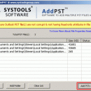 ADD PST in Outlook screenshot