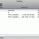 FastFox Text Expander Business for Mac screenshot
