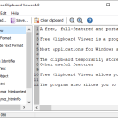 Free Clipboard Viewer screenshot