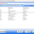 Google Password Recovery Pro screenshot