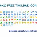 20x20 Free Toolbar Icons screenshot
