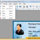 Order ID Card Design Software screenshot