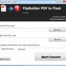 FlipBuilder PDF to Flash screenshot