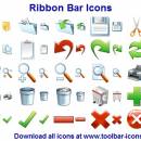 Ribbon Bar Icon Set screenshot