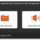 Apeaksoft Screen Recorder for Mac screenshot