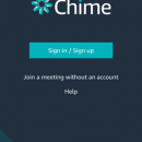 Amazon Chime screenshot