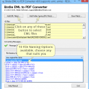 Convert EML to PDF screenshot