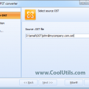 Coolutils OST to PST Converter screenshot