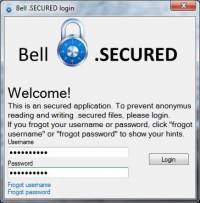 Bell .SECURED screenshot