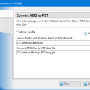 Convert MSG to PST for Outlook screenshot