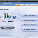 DriveHQ Online Backup Enterprise Edition screenshot