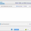 ToolsCrunch Mac EML to MSG Converter screenshot