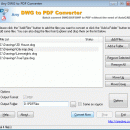 DWG to PDF Converter 2007 screenshot