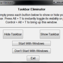 Taskbar Eliminator screenshot