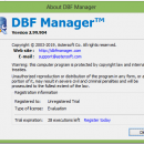 DBF Manager screenshot