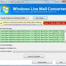 Conversion of Windows Live Mail to PST screenshot
