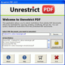 PDF Unlock screenshot