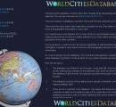 World Cities Database - MySQL screenshot