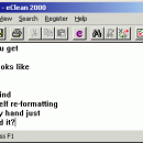 eClean 2000 screenshot