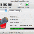 RecordPad Sound Recorder Pro for Mac screenshot