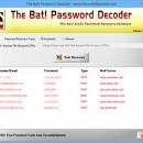 The Bat Password Decoder screenshot
