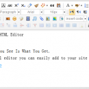 UEditor WYSIWYG HTML Editor screenshot